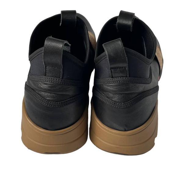 ROSAMUNDA SLIP-ON LEATHER TRAINERS SNEAKERS WOMEN SIZE EU39/US 9-9.5 - Picture 4 of 11